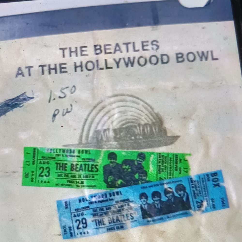 Vtg. 8 Track The Beatles at the Hollywood Bowl
